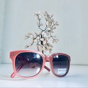 NWT H By Halston Sunnies Dusty Rose & Smoke